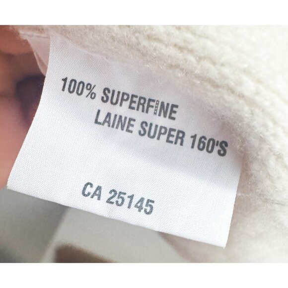 CA Va De Soi Jennifer Lightweight turtle neck poncho Merino Wool M/L - Picture 5 of 7